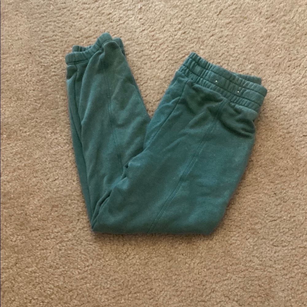 SO Green Jogger Sweatpants Relaxed Fit